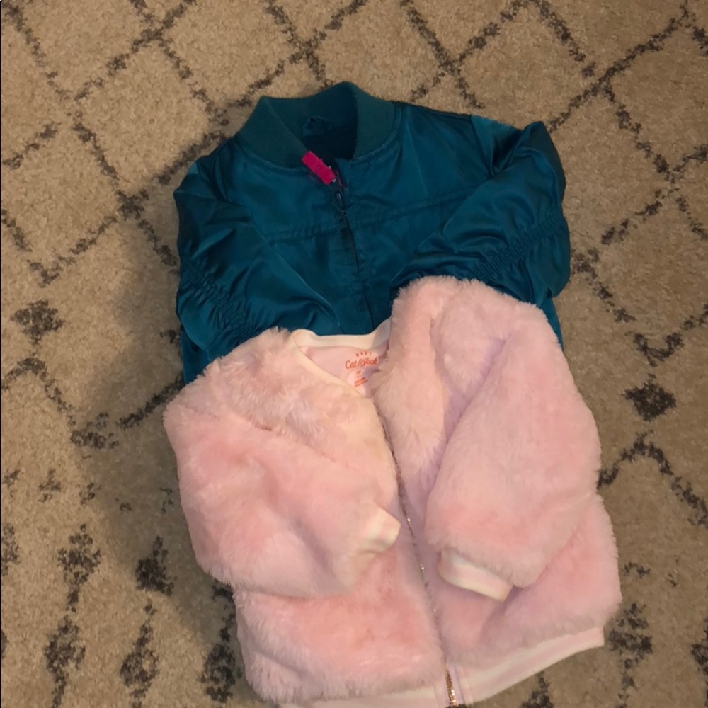 Two baby jackets